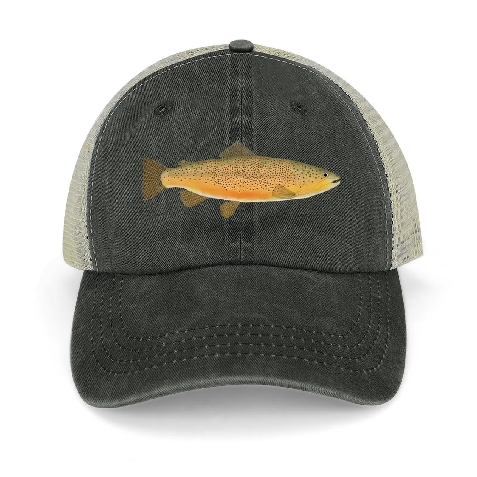 

Brown Trout Baseball Cap Golf Wear Sports Cap Wild Ball Hat Caps For Women Men's
