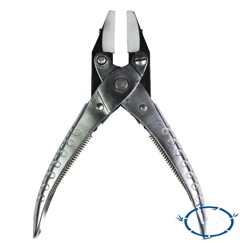 Saxophone flute clarinet instrument repair tool - nylon small mouth parallel pliers