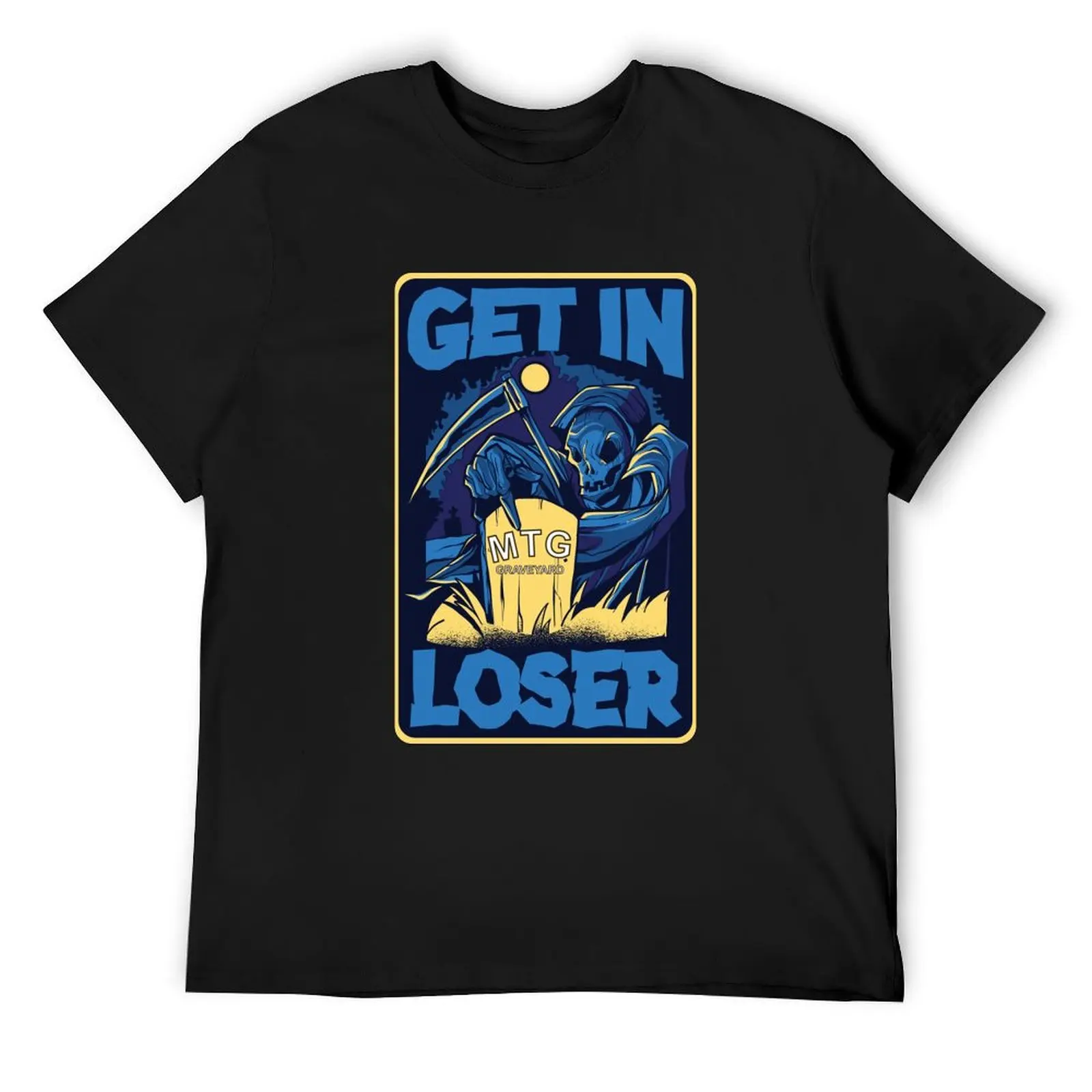 

MTG Graveyard T-Shirt shirts graphic oversized Short sleeve tee t shirt men