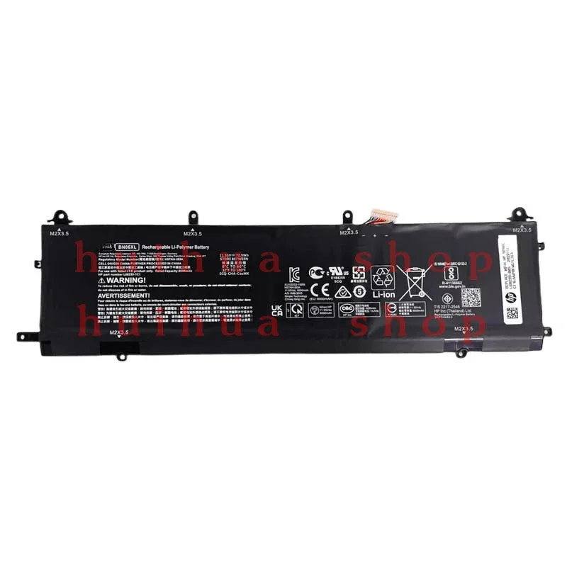 Genuine BN06XL 72.9Wh Battery for HP Spectre X360 15-EB HSTNN-IB9A L68299-005 JM