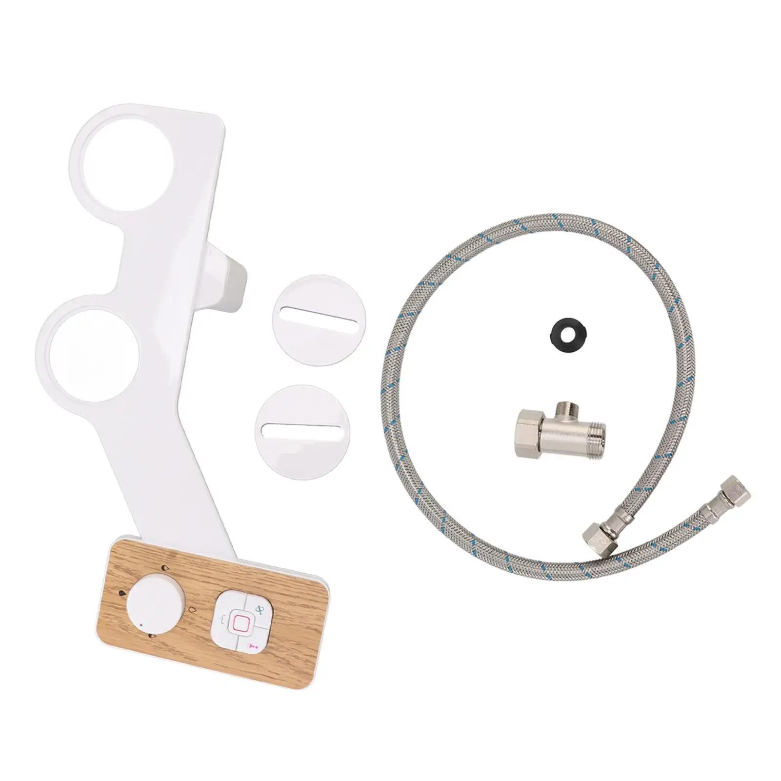 

Universal Button Bidet Attachment for Toilet - Easy Install Welding Bidet Kit