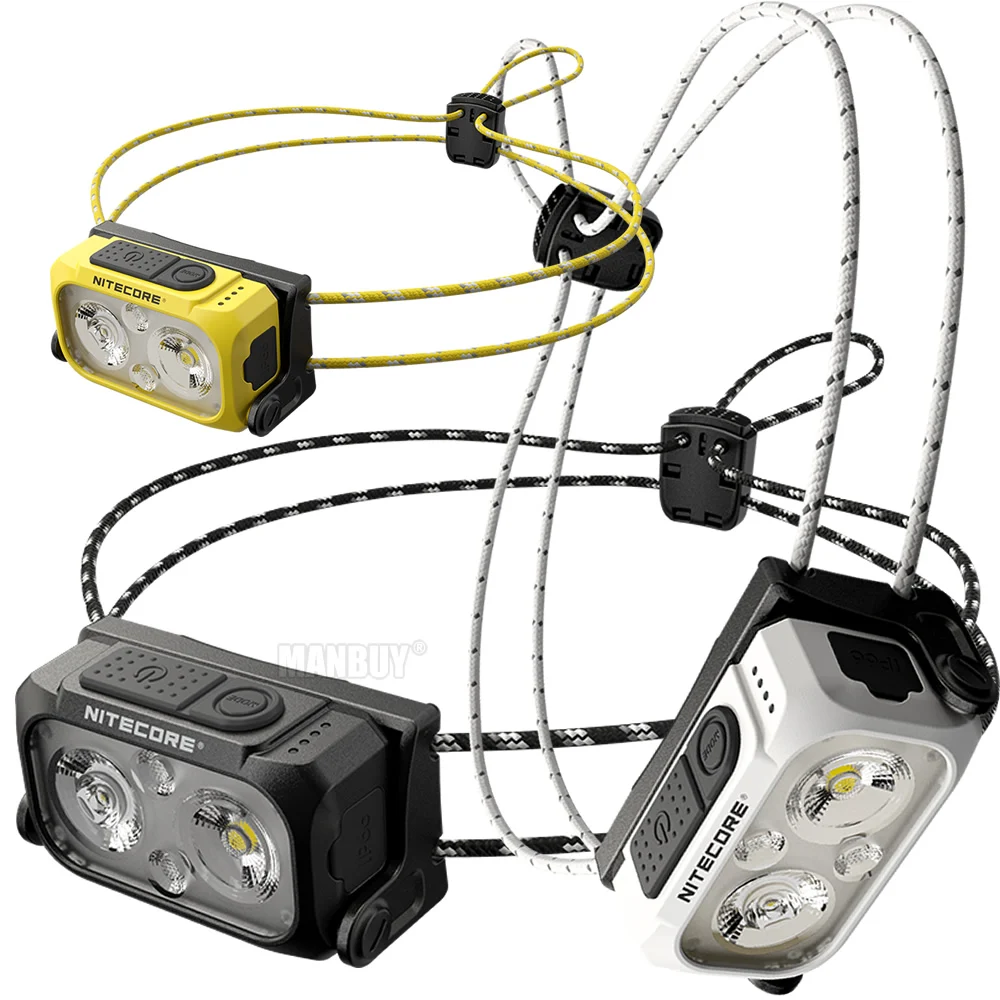 

NITECORE NU21 Ultra Lightweight Dual Beam Type-C Rechargeable Headlamp 360 Lumen Triple Outputs Headlight Outdoor Running Hiking