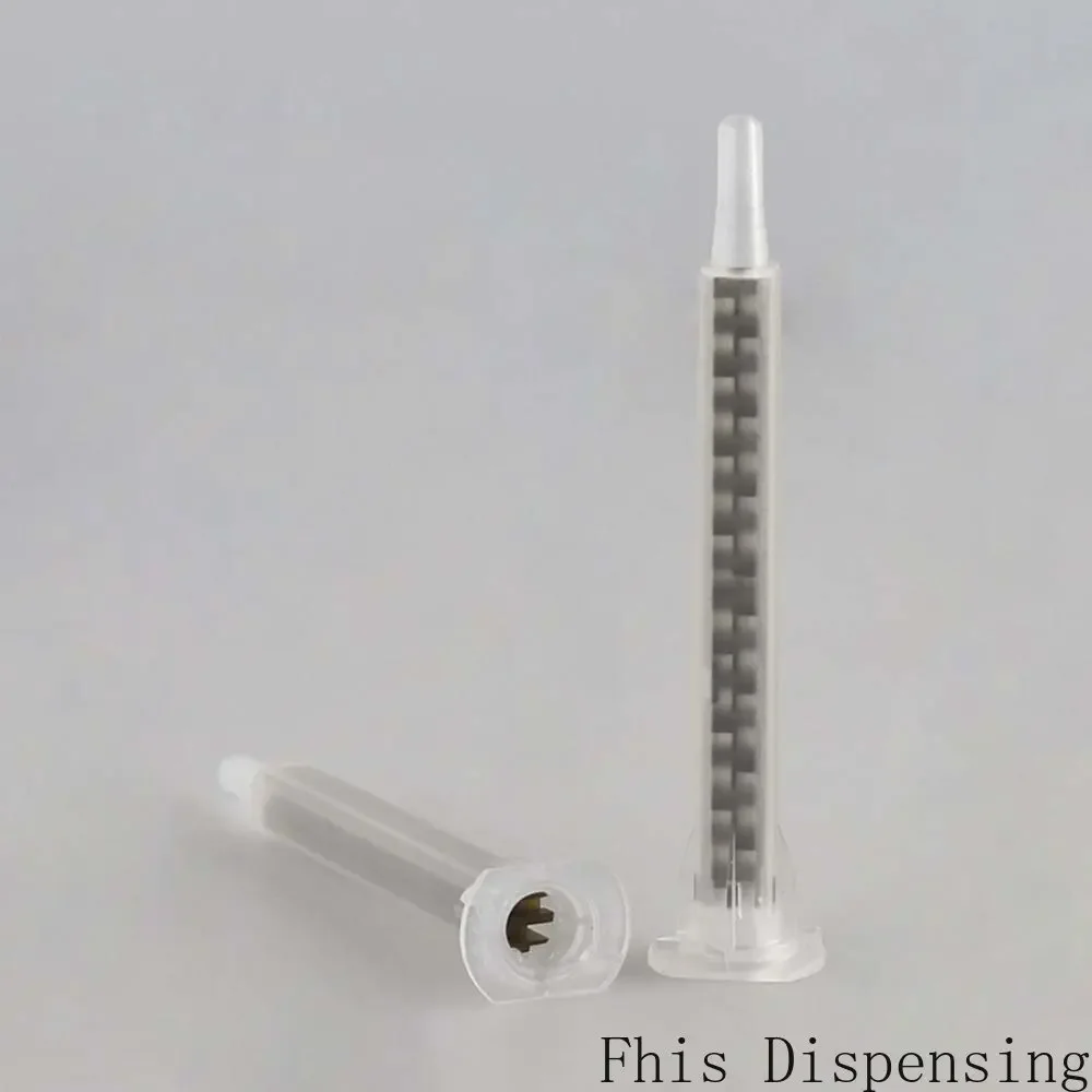 Static Mixing Nozzle Tip, 200 Pcs Mixing Epoxy Adhesive Applicator Nozzle,Mixer Plastic Resin Mixing Tip for AB Gun 50ml/1.7oz
