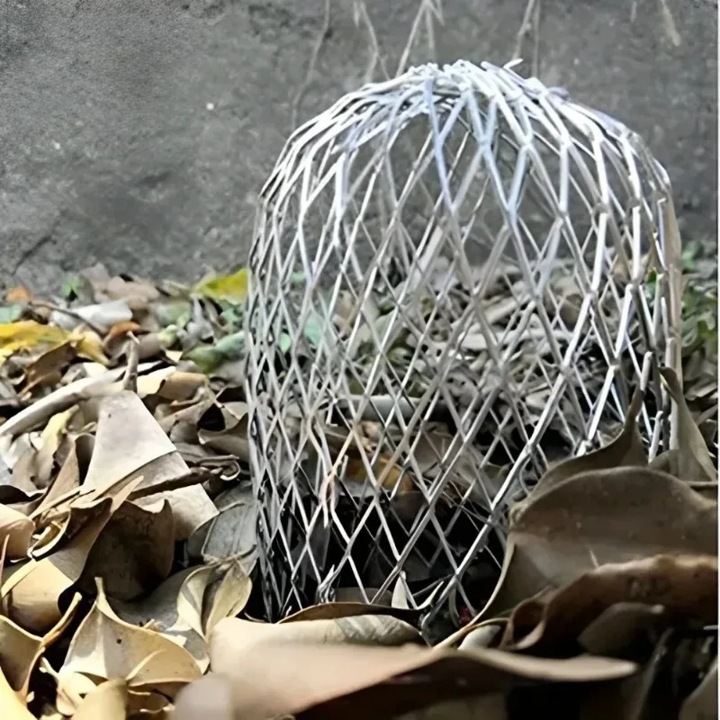 2pcs Metal Aluminum Filter Mesh Gutter Leaf Debris Mud Trap Guards Drain Pipe Cover Downpipe Guttering System Waterproof