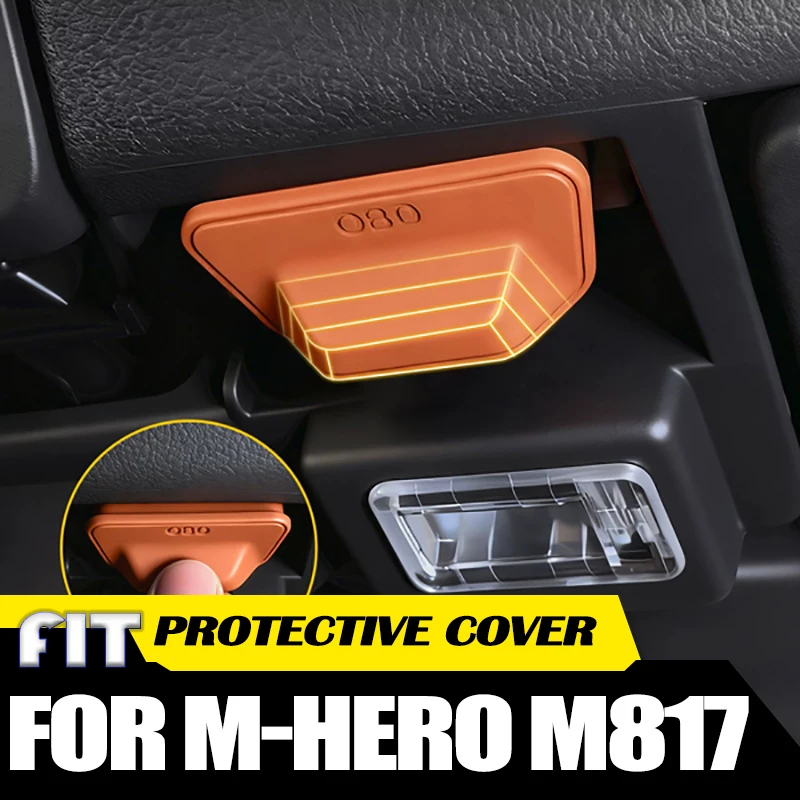 Car OBD Interface Protective Cover Fit for Dongfeng M-Hero M817 2025 2026 Modified Car Dust Cover Car Interior Accessories