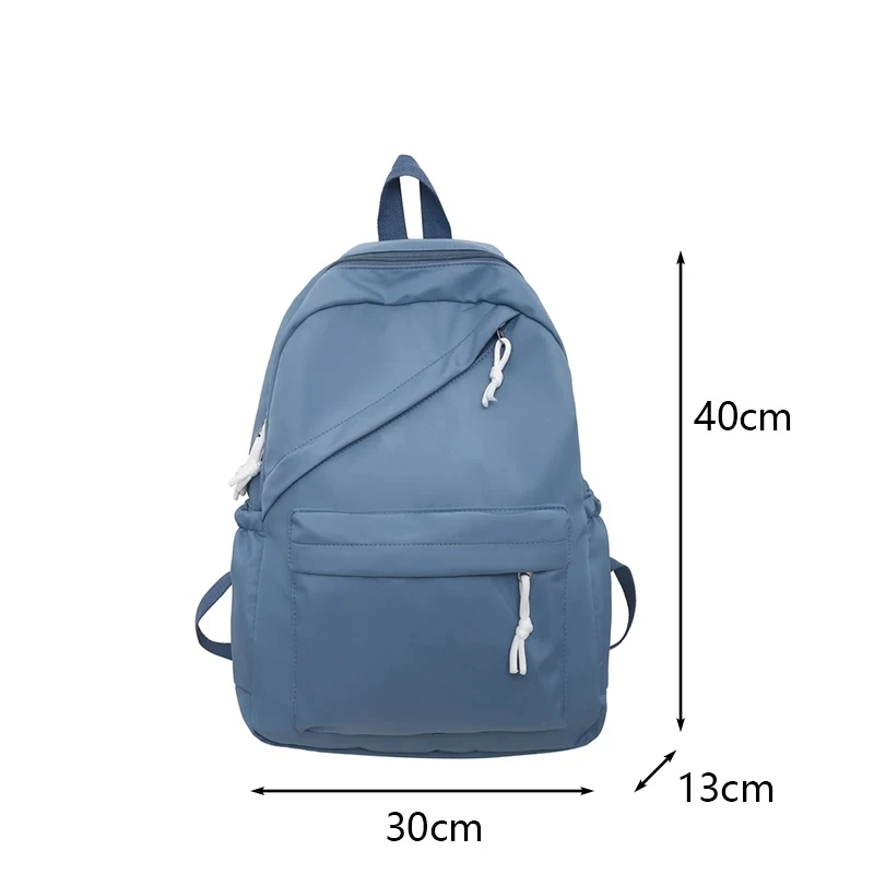 Tas Ransel Santai Dan Minimalis Untuk Siswa SMP Dan SMA, Tas Ransel Kapasitas Besar, Tas Wanita Jepang