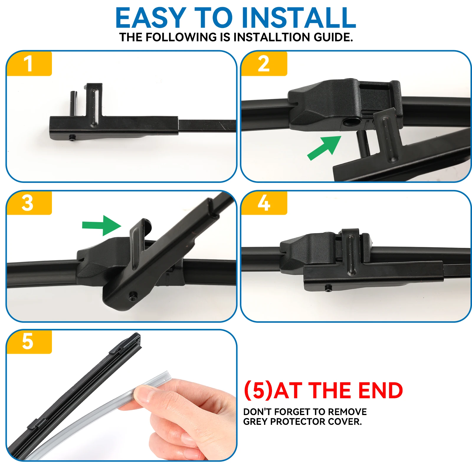 Erick\'s Wiper RHD & LHD Front Wiper Blades For Mercedes Benz W204 W212 W218 Windshield Windscreen Window Car Rain Brush 24\