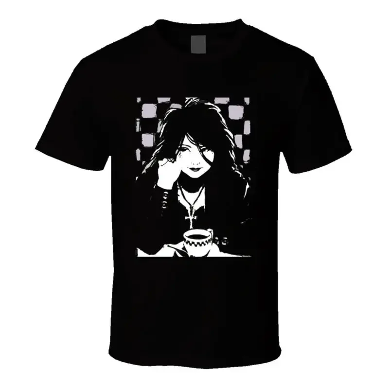 Death Sandman Neil Gaiman Comic Goth T Shirt