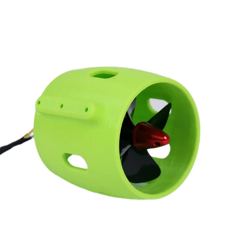 DC 12V-24V 20A Underwater Jet 4 Blade Thruster Engine for RC Robot Decoy Nest Submarine Brushless Motor Fishing Boat