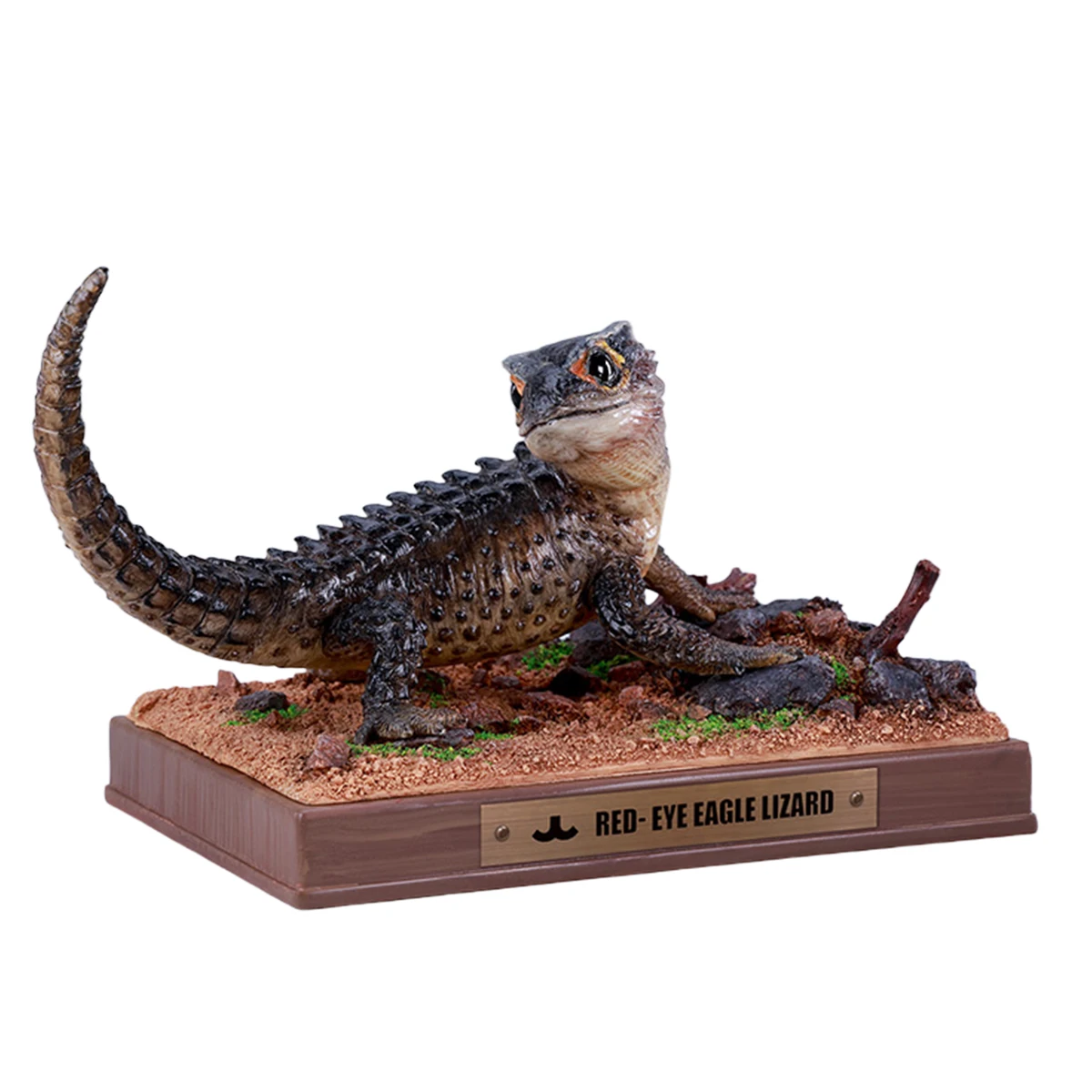 

HIPLAY JXK Tribolonotus Gracilis Static Expertly Hand-Painted Lifelike Animal Figurine