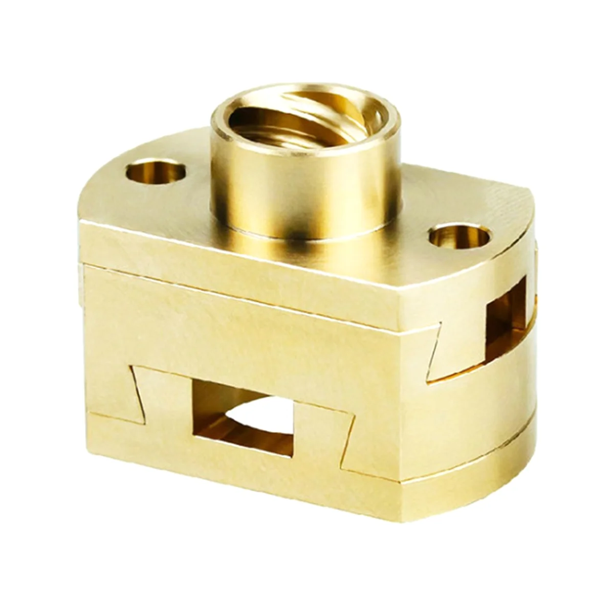 BISMZ 1 шт. муфта Oldham T8x8, гайка 18 мм, совместимая с винтом T8x8 для деталей 3D-принтера Ender 3 Pro/V2 CR10