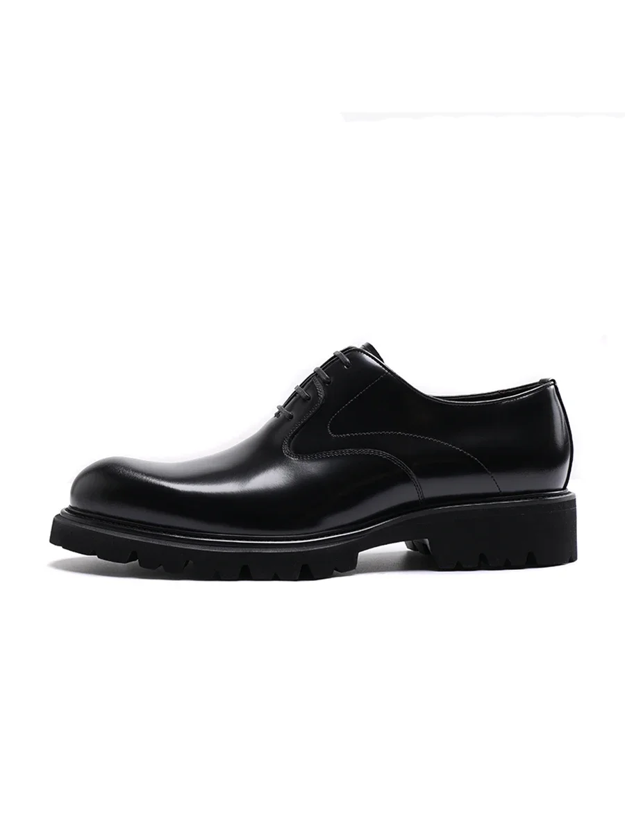 New formal men shoes casual leather lace-up Oxford shoes