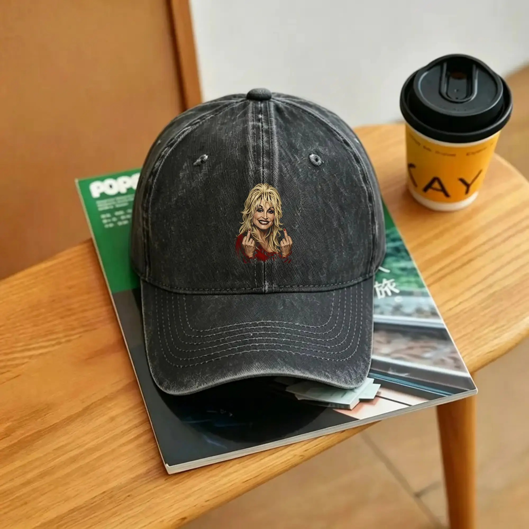 Dolly Parton Casual Baseball Cap For Unisex-Teens Summer  Kpop Rock Trucker Hat Trendy Wholesale Baseball Caps