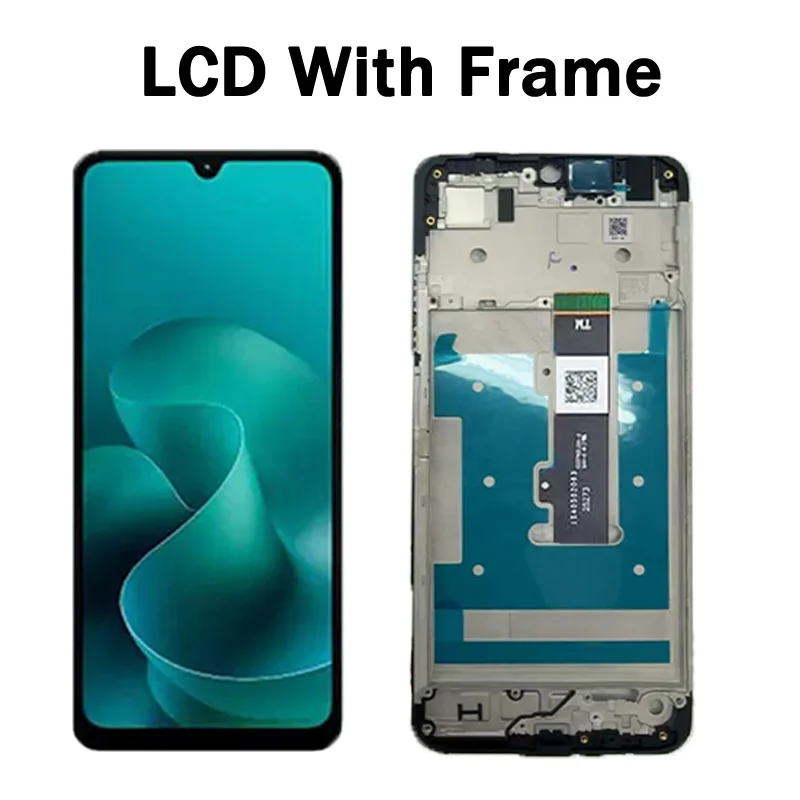 Wyświetlacz LCD 6.88 cala IPS z ekranem dotykowym i digitizerem do Motorola Moto G06, modele XT2535-1, XT2535-2, XT2535-3, XT2535-14 — zdjęcie produktu 5