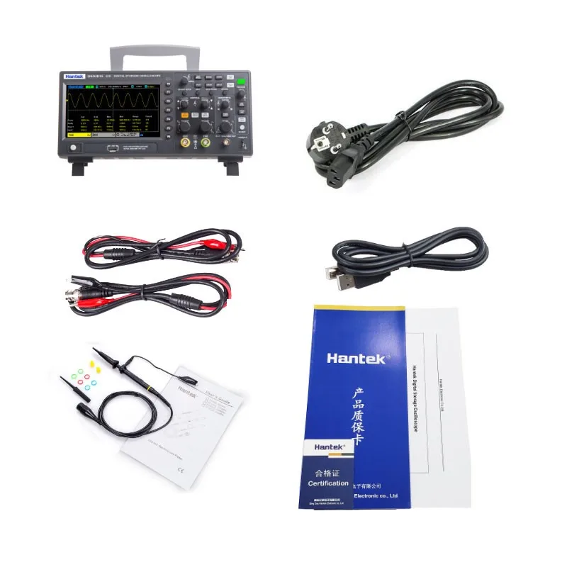 Hantek DSO2D15 Digital Storage Oscilloscope 2 Channel 150MHz 1GSa/S With 1CH AWG Signal Generator view 2