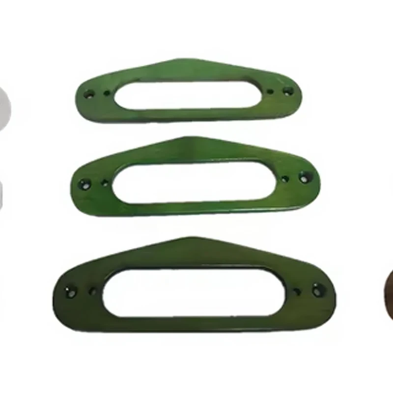 1pcs Solid wood Single Coil Neck Pickup Surround Mounting plate ring Electric Guitar Accessories