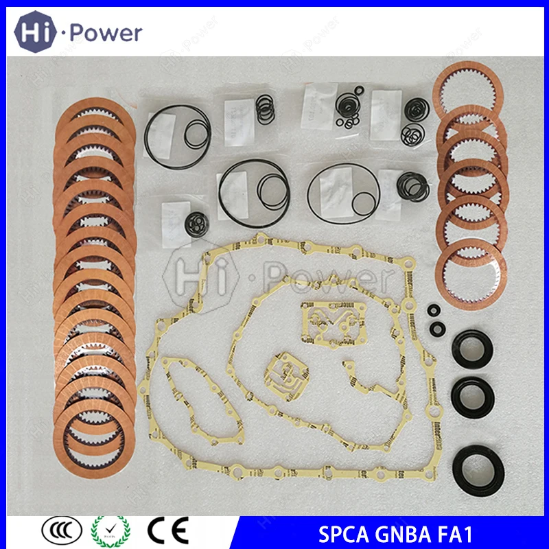 SPCA SMMA RGO FA1 Transmission Friction Plate Overhaul Repair Kit for Honda Civic Fit City 1.8/2.0L GNBA Gearbox Clutch Disc Kit