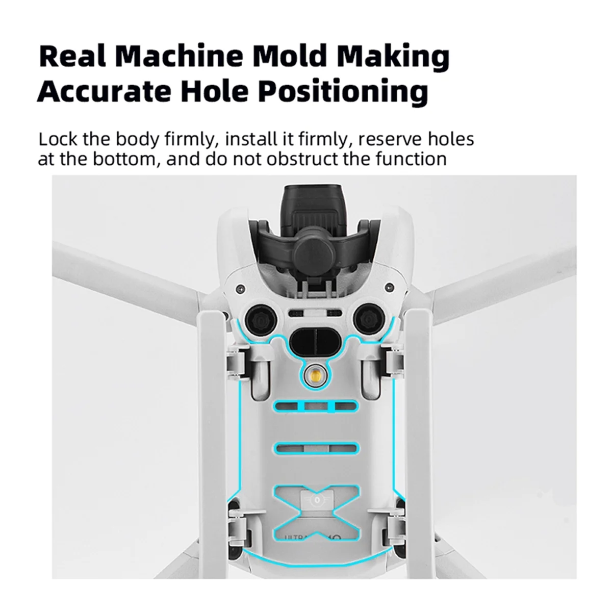 Эффективная подставка-усилитель для DJI MINI 4 PRO, многофункциональное сани, шасси