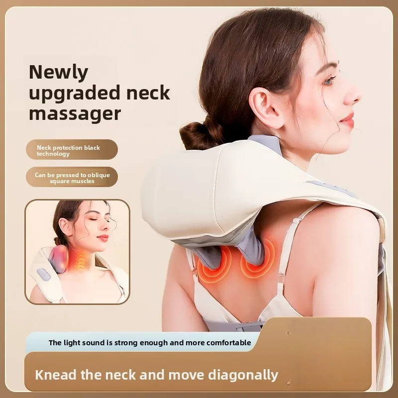 

Trapezoid Machine Massager Shoulder and Neck Massager Cervical Spine Hot Compress Home Cervical Spine Massage