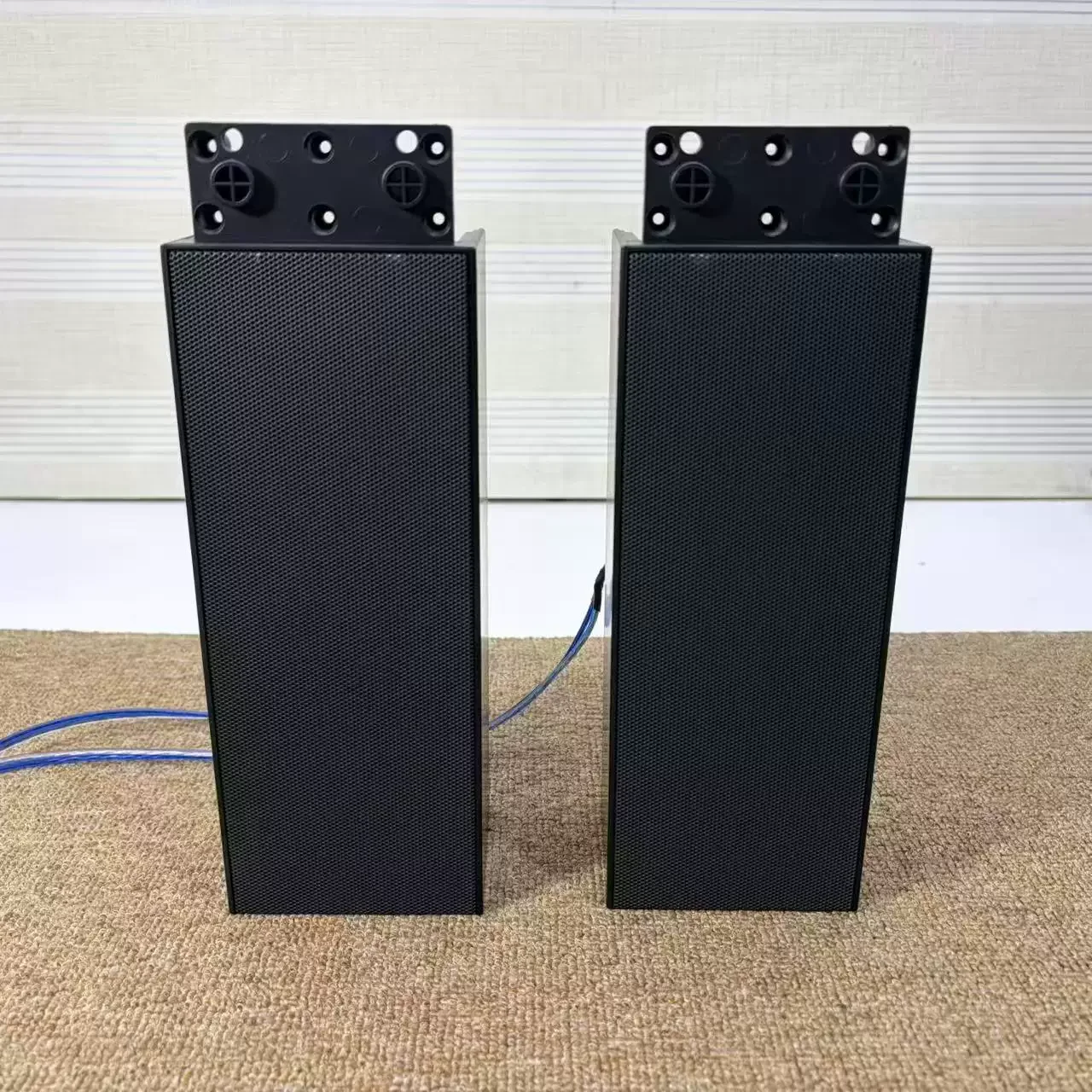 2-altoparlanti-passivi-a-colonna-ghxamp-da-25-pollici-con-copertura-a-rete-finitura-lucida-ideali-per-la-creazione-di-un-sistema-audio-fai-da-te-dimensioni-265-cm-x-9-cm-x-7-cm
