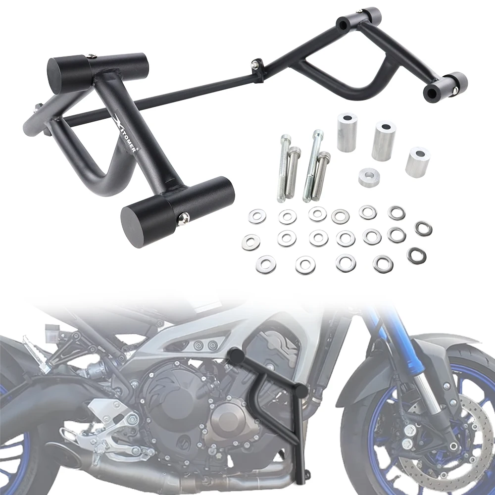 

For Yamaha MT-09 MT-09 Tracer FZ09 Tracer 900 XSR 900 Motorcycle Stunt Cage Engine Guard Highway Bar Bumper Protector Race Rail
