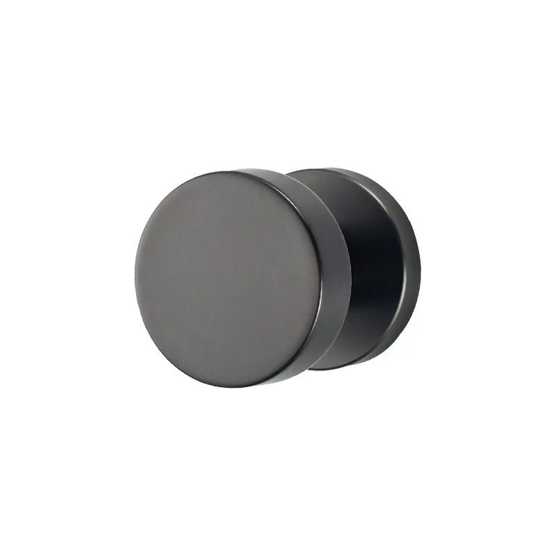 Indoor Bedroom Door Lock Background Wall Door Concealed Handle Invisible Door Single-sided Lock Small Keyhole Circular Handle