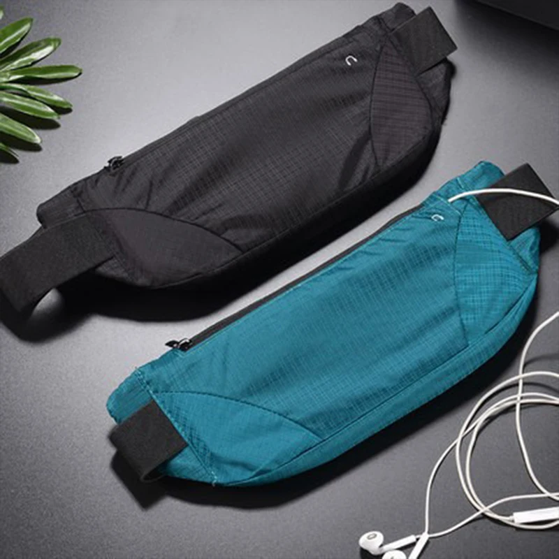 Outdoor Running Fitness Waist Bag Ultra-thin Mobile Phone Elastic Sports Waterproof Close-fitting Mobile Phone Bag Waterproof