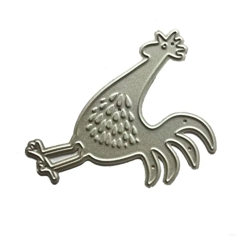 B46A ROOSTER METAL CORTE MACKS SCRAPBOOMENTO DIY Álbum Diy Samp Paper Cart Card Decoração Craft