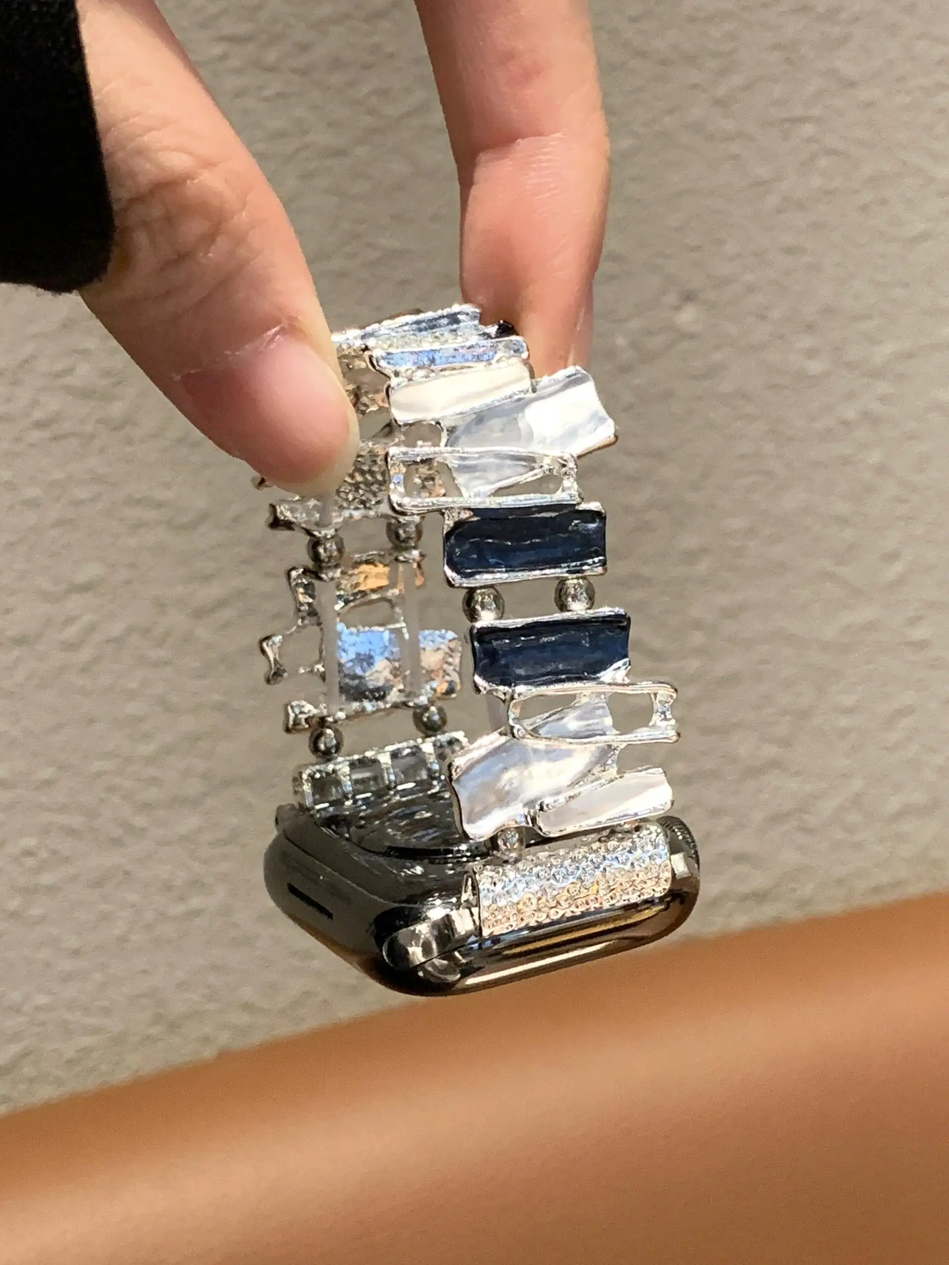 

elastic force Bracelet For Apple Watch band Series Ultra 10/9/8/7/6/5/4/3/2/1 SE 40mm 41mm 42mm 44mm 45mm 46mm 49mm Strap