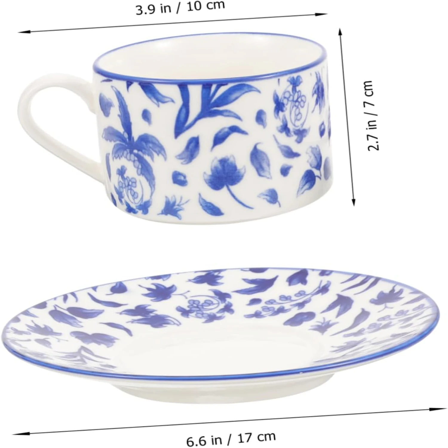 Vintage Chic Tea Cup and Sauce - Home Office British recension och pris