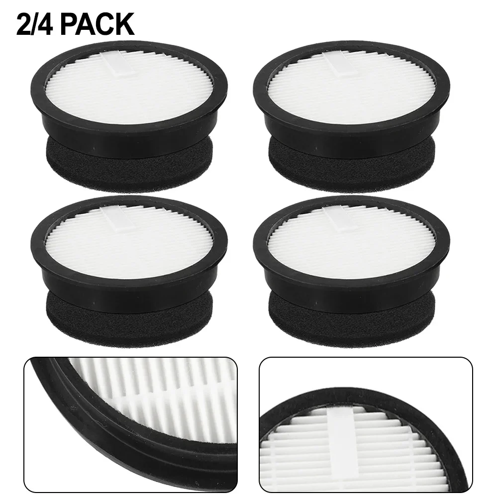 Kit de filtro HEPA lavable para aspiradora Honiture S13, piezas de repuesto, accesorios para colector de polvo blanco, 2/4 juegos