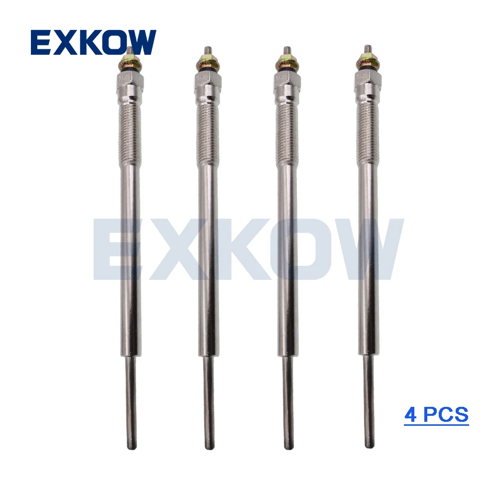 

4 PCS Glow Plug Heater for Mitsubishi Pajero Montero Sport Challenger II Triton L200 IV 2005- 4D56 DI-D 4M41 Diesel 1820A009