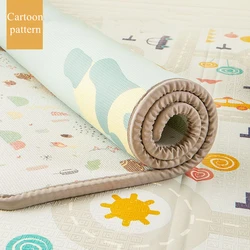 Large Size Thick 1cm Baby Crawling Play Mats Folding Mat Environmentally Friendly Carpet Play Mat for Children's Safety Rug Gift