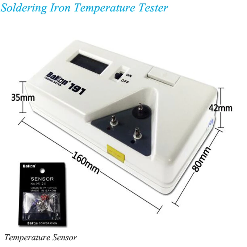 Tip Thermometer Soldering Iron Tester Thermometer BK191