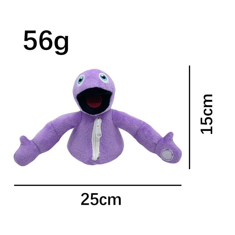 15cm Yeeps: Hide And Seek Plush Dolls Pink Blue Purple Plush Cute Plush Statue Doll Collection Room Decoration Toy Kids Gifts