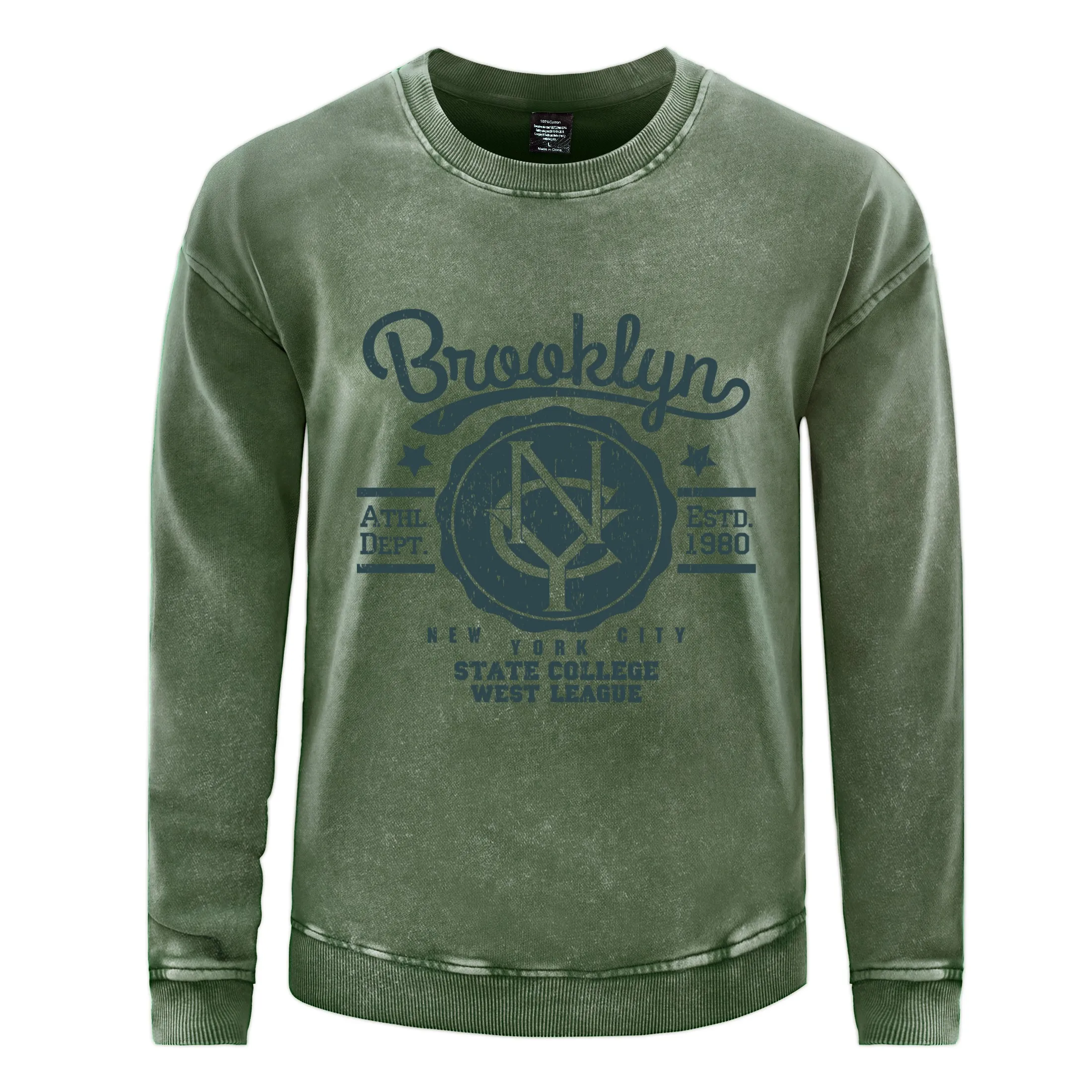 State College West League Home - Oversized Crewneck Fleece avaliação e preço