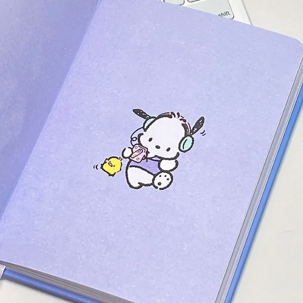 Kawaii Sanrio B6 Pochacco Notebook Journal Ins Cute Student Handbook Diary Notebook Students School Office Stationery Supplies