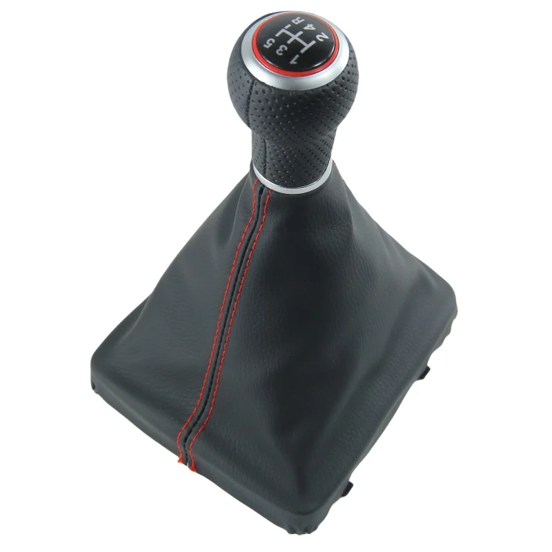 Gear Shift Knob Lever Shiter Gaiter Boot Cover Case For Audi A3 S3 8V S-line 2014-2020 Cars Styling Accessories Lever Stick Pen view 6