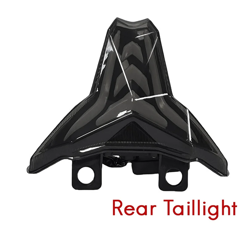 

Turn Signal Rear Taillight RGB Control APP For Kawasaki ZX4R ZX6R Z1000 NINJA400/250 Seven-Color Flow Colorful Light