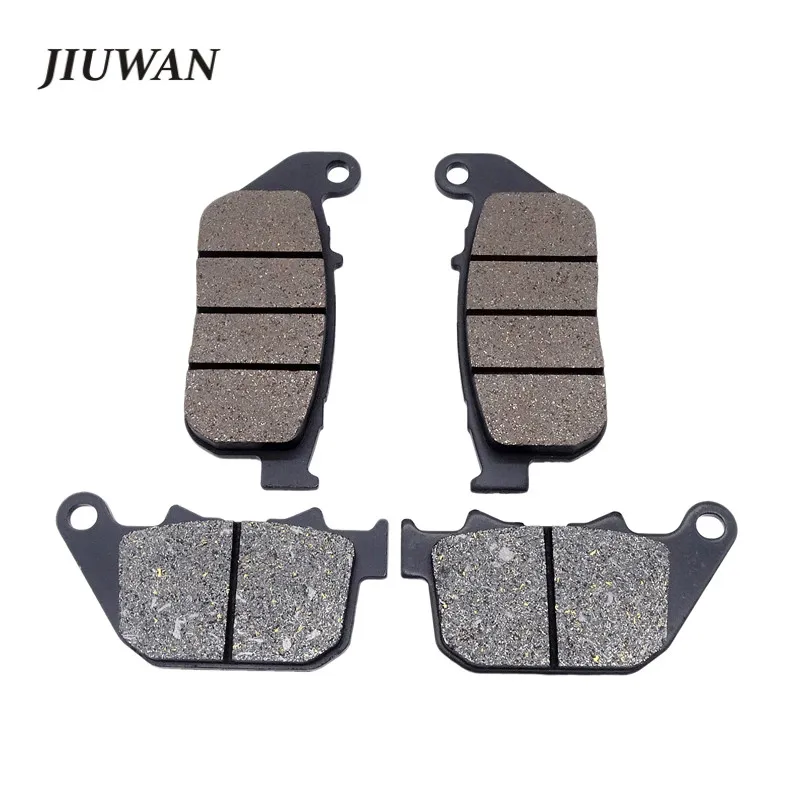 For Harley XL50 XL883 XL883C XL883L XL1200C XL1200L XL1200N XL1200X Sportster 2004-2014 1 Pair Motorcycle Front Rear Brake Pads