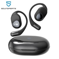 SoundPEATS GoFree2 Open-Ear Headphones with Stable Comfort & Hi-Res Sound, Bluetooth 5.3 Earbuds with Bass Boost & Total 35H