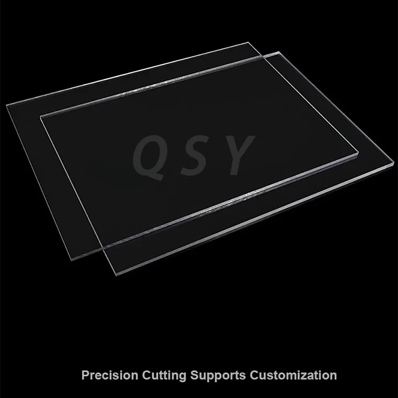 0.3~10mm Thickness PVC Plate High Transparent Plastic Sheet Hard Board DIY Material 100x100 100x200  200x200 200x300 210x297mm