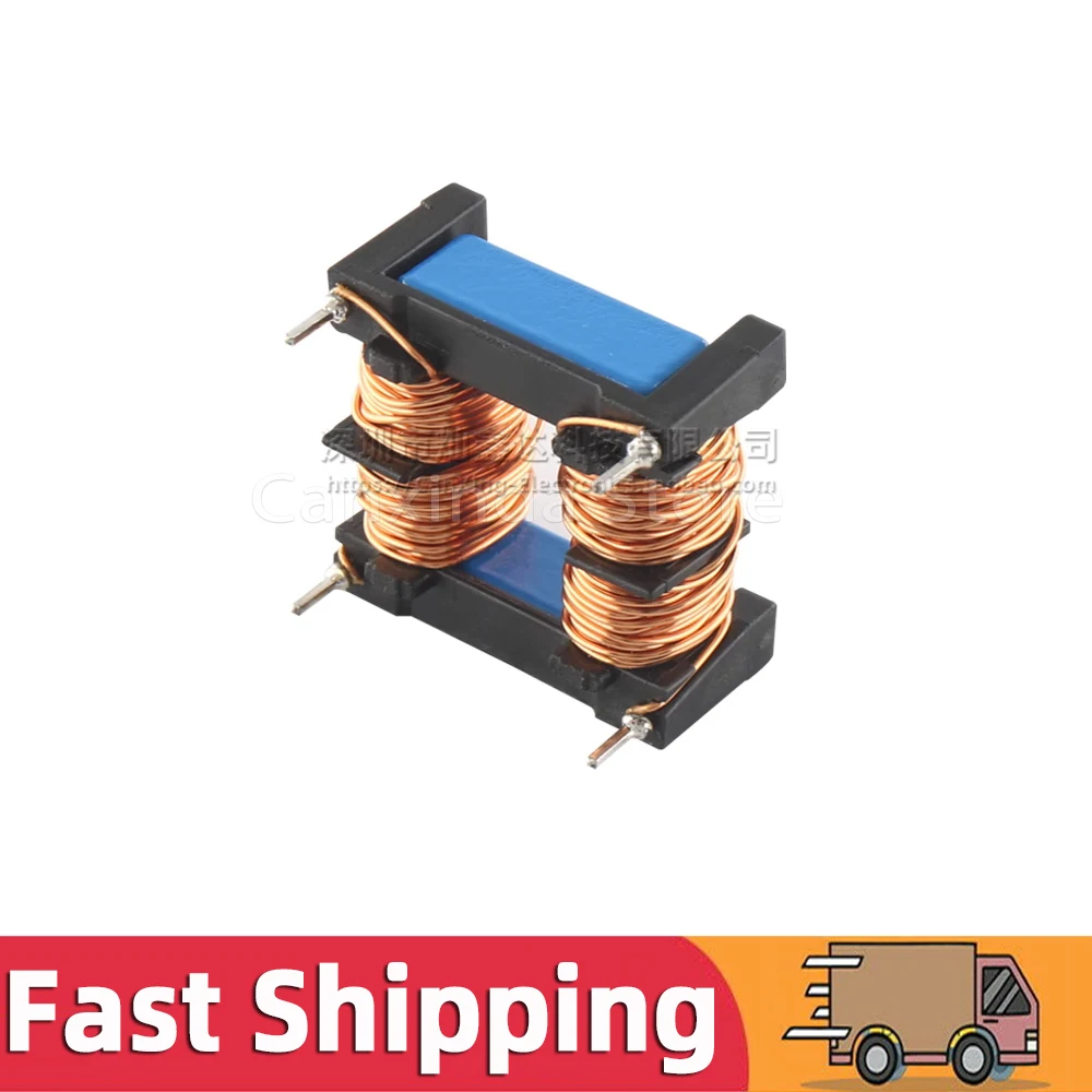 2pcs Common Mode Power Line Choke Coil Inductor Filter Inductance 10mH 2.3A Current Double Choke B82733F2232B1 DIP