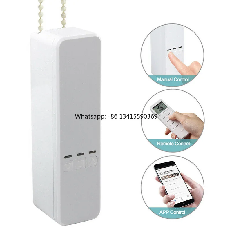 

Smart Life Tuya APP WIFI Motorized Chain Electric Roller Shade Drive Stopper Smart Blinds Chain Motor Controller