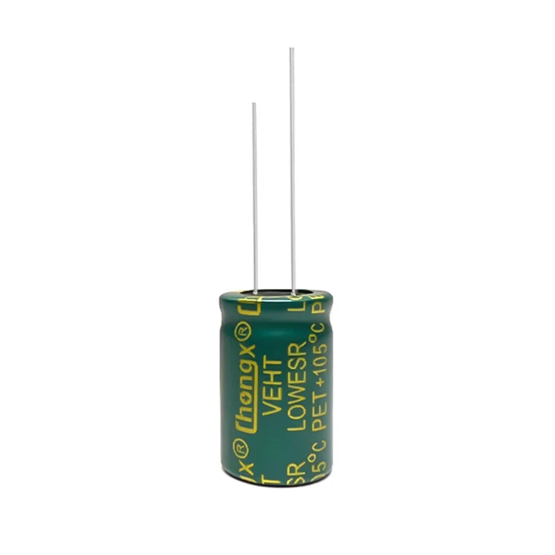 40pcs 450V 22uF Electrolytic Capacitor High Frequency Low ESR Long Life Green Gold 13x20mm for Power Supply