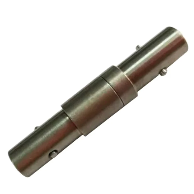 Custom CNC Turned Stainless Steel Hex Middle Double End Thread Adjustment Stud  Precision Rapid Prototype Machining Service