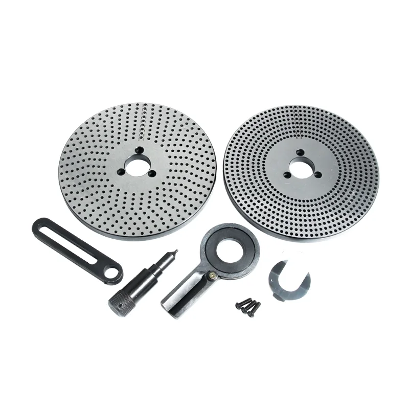 Universal Indexing  Honeycomb Plate Precision Hand-Crank Indexing Positioning Plate  Vertical and Horizontal  Head  Scale Plate