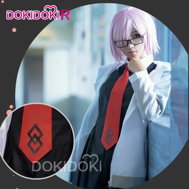 Mash Kyrielight Cosplay DokiDoki-R Fate/Grand Order  Game Fate Cosplay Mash Casual Clothes Women Halloween Costume