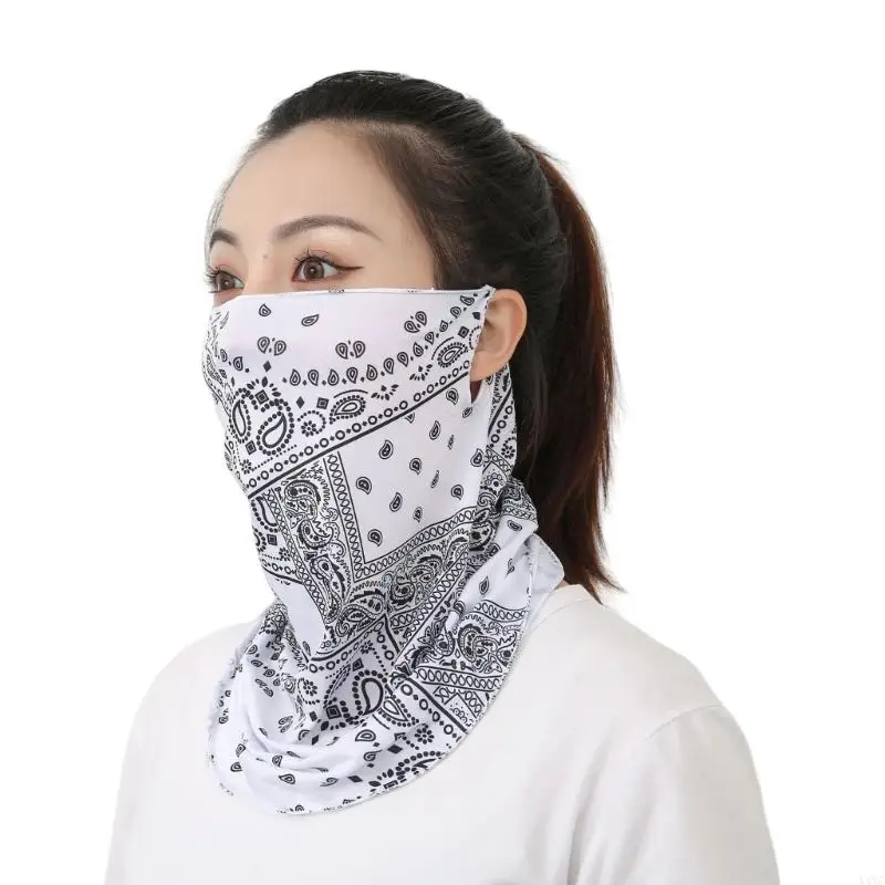 หน้ากาก X4YC SUNPROOF FACE SHIELD ที่มีสไตล์สำหรับสภาพอากาศร้อนสำหรับการเดินป่ากลางแจ้งคอ