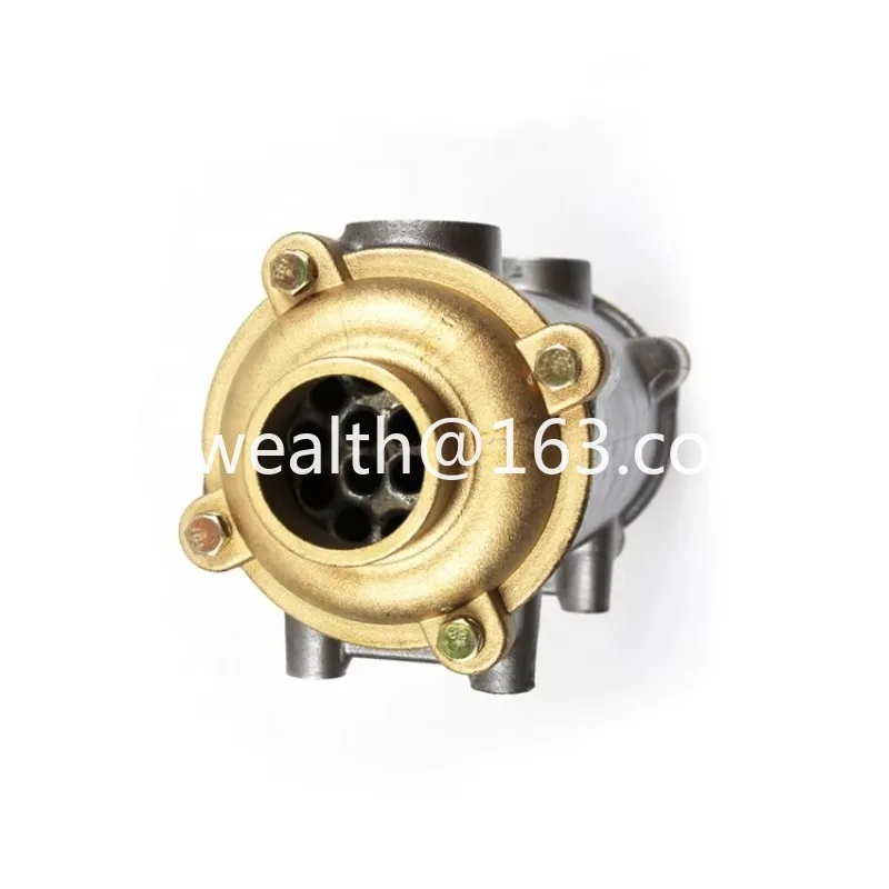Competitive Price Tin Brass Core Component MB170 Aluminium Oil Cooler for Marine Engine